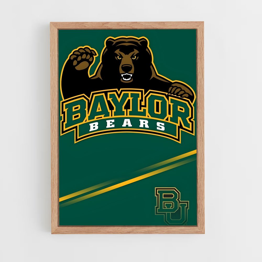 Poster Baylor bears – affiche Basketball (vue 4)